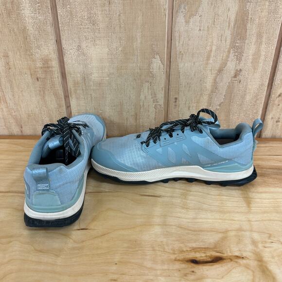 Altra Lone Peak 8 Women’s Trail Running Shoes Blue Gray Size 8.5 Excellent - Picture 6 of 9